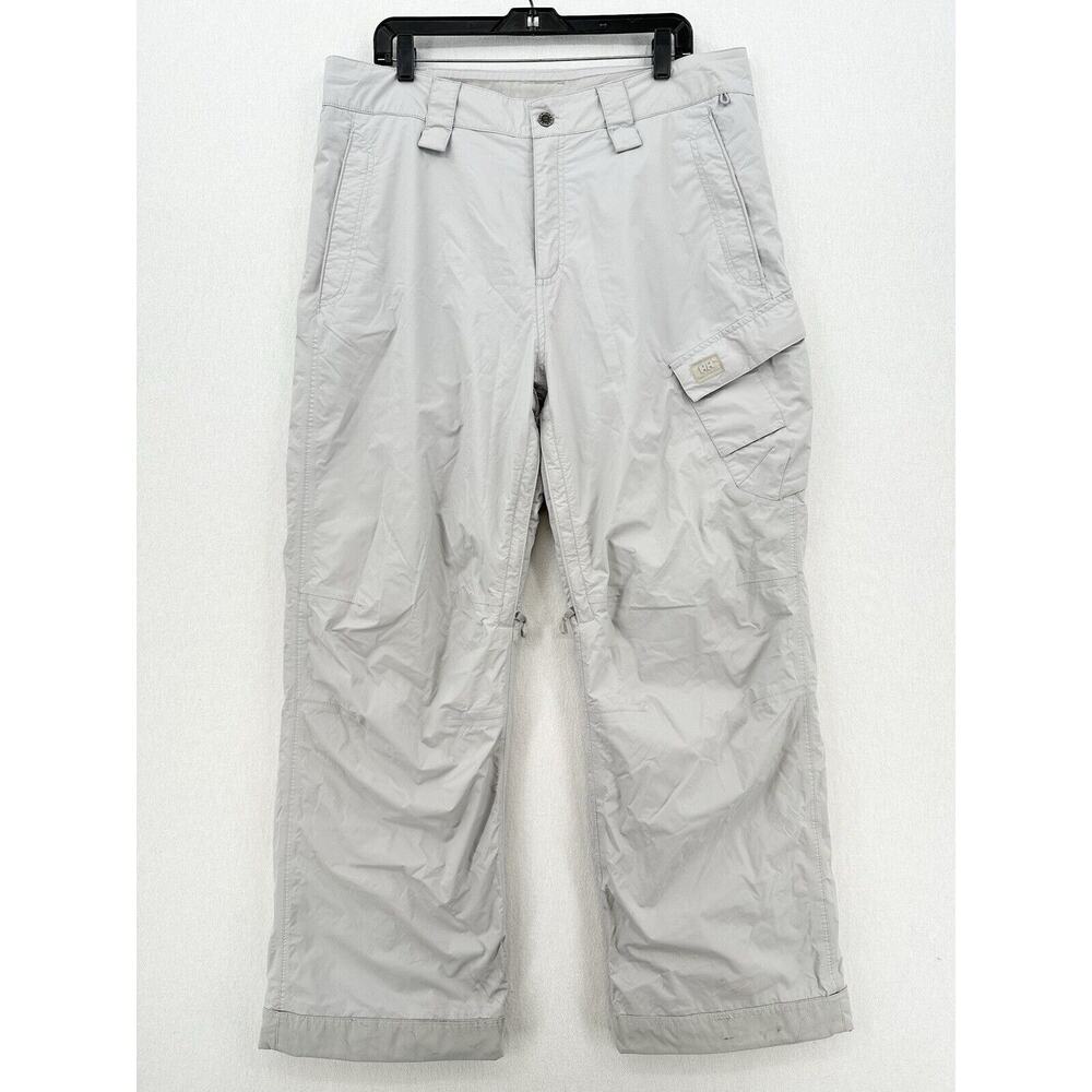 Helly Hansen Pants Womens XL Snowboard Ski Insulated Vents Gray Winter *Marks